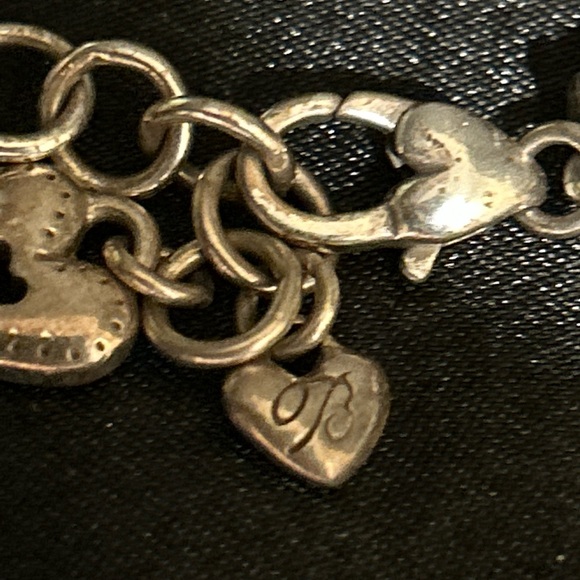 Brighton Black Heart Charm Bracelet - Picture 3 of 4